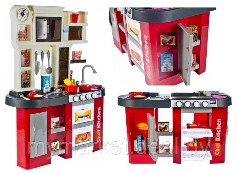 Кухня детская игровая, игровой набор 58 предметов - фото 7 - id-p206791063