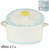 Кастрюля 3.5 л Flore white 133-193, фото 2