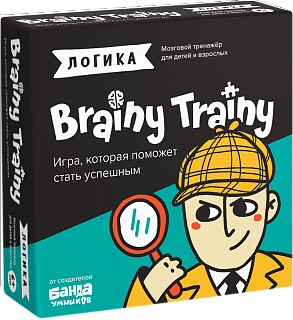 ОПТОМ Игра-головоломка BRAINY TRAINY Логика