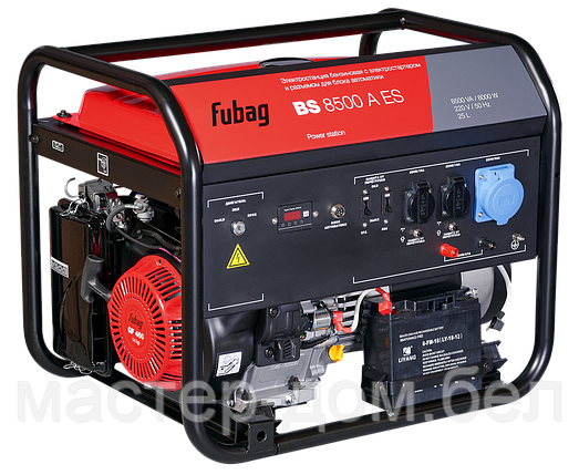 Генератор бензиновый FUBAG BS 8500 A ES с электростартером и коннектором автоматики, фото 2