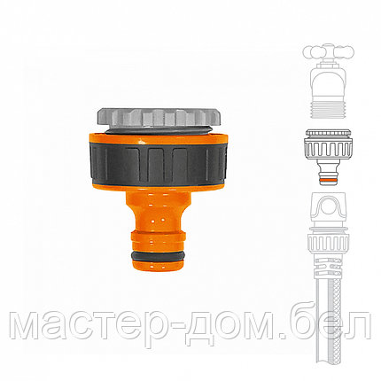 Адаптер для кранов с внешней резьбой G3/4 " и 1" (26,5-33,3mm) DAEWOO DWС 1025, фото 2