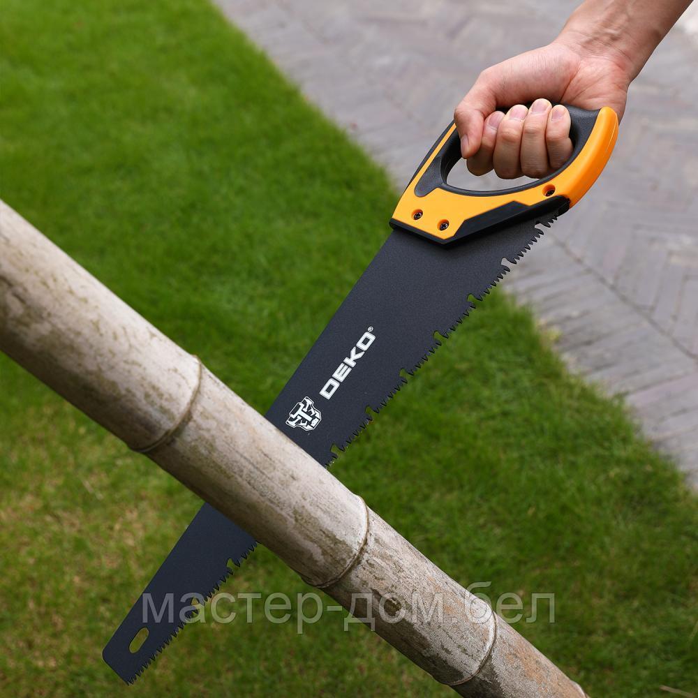 Ножовка ручная по дереву DEKO DKHS01 (450 мм) - фото 6 - id-p202599064