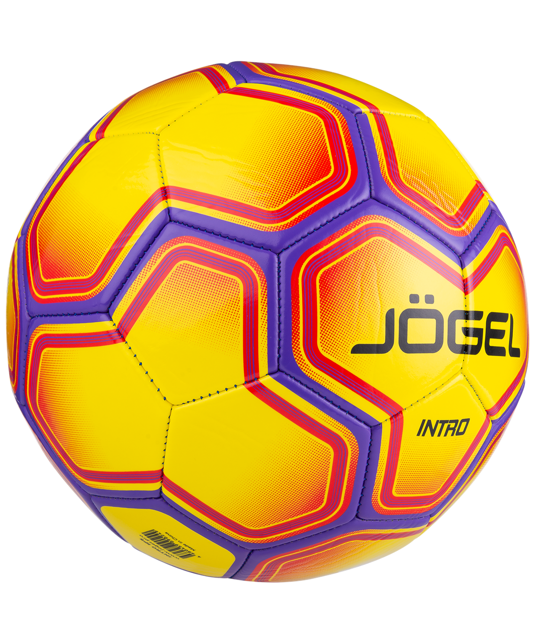 Мяч футбольный Jögel Intro №5, желтый (BC20 - фото 3 - id-p206792455
