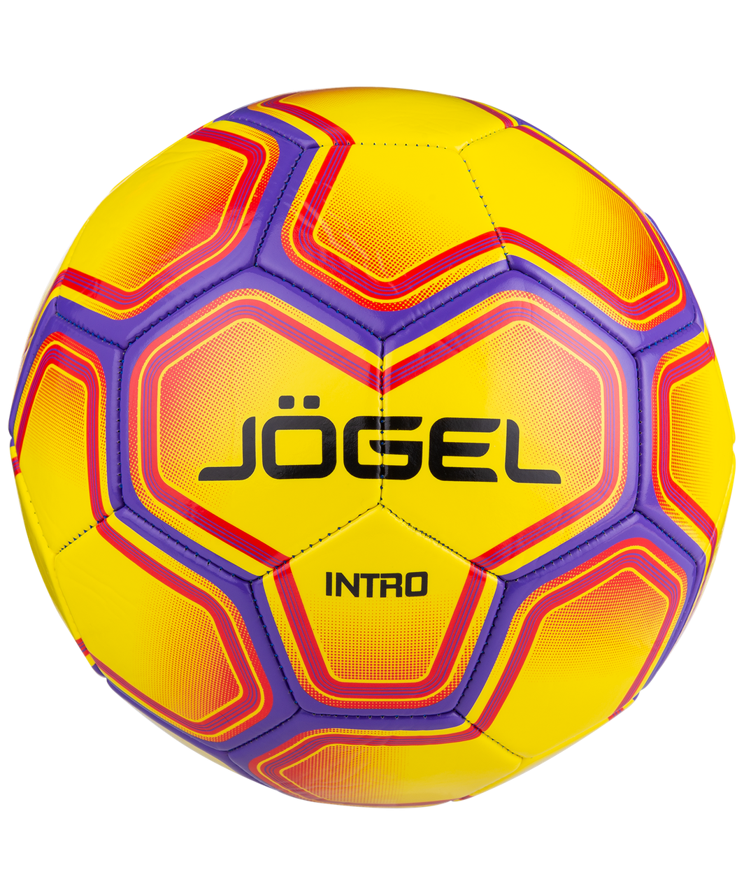 Мяч футбольный Jögel Intro №5, желтый (BC20 - фото 1 - id-p206792455