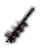 Шнек однозаходный со шлицами для бензобура - 25х85 см к TR 1585 EFCO 53030061, фото 2