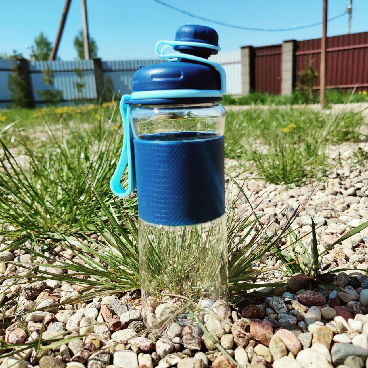Спортивная бутылка для воды Oriole Tritan, 600 мл Красный - фото 3 - id-p196948595