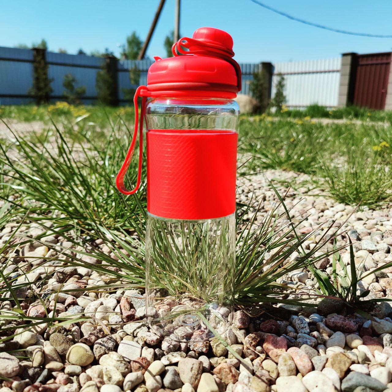 Спортивная бутылка для воды Oriole Tritan, 600 мл Красный - фото 4 - id-p196948595