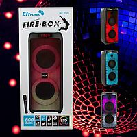 Беспроводная портативная bluetooth колонка Eltronic FIRE BOX 800 Watts арт. 20-09 с беспроводным