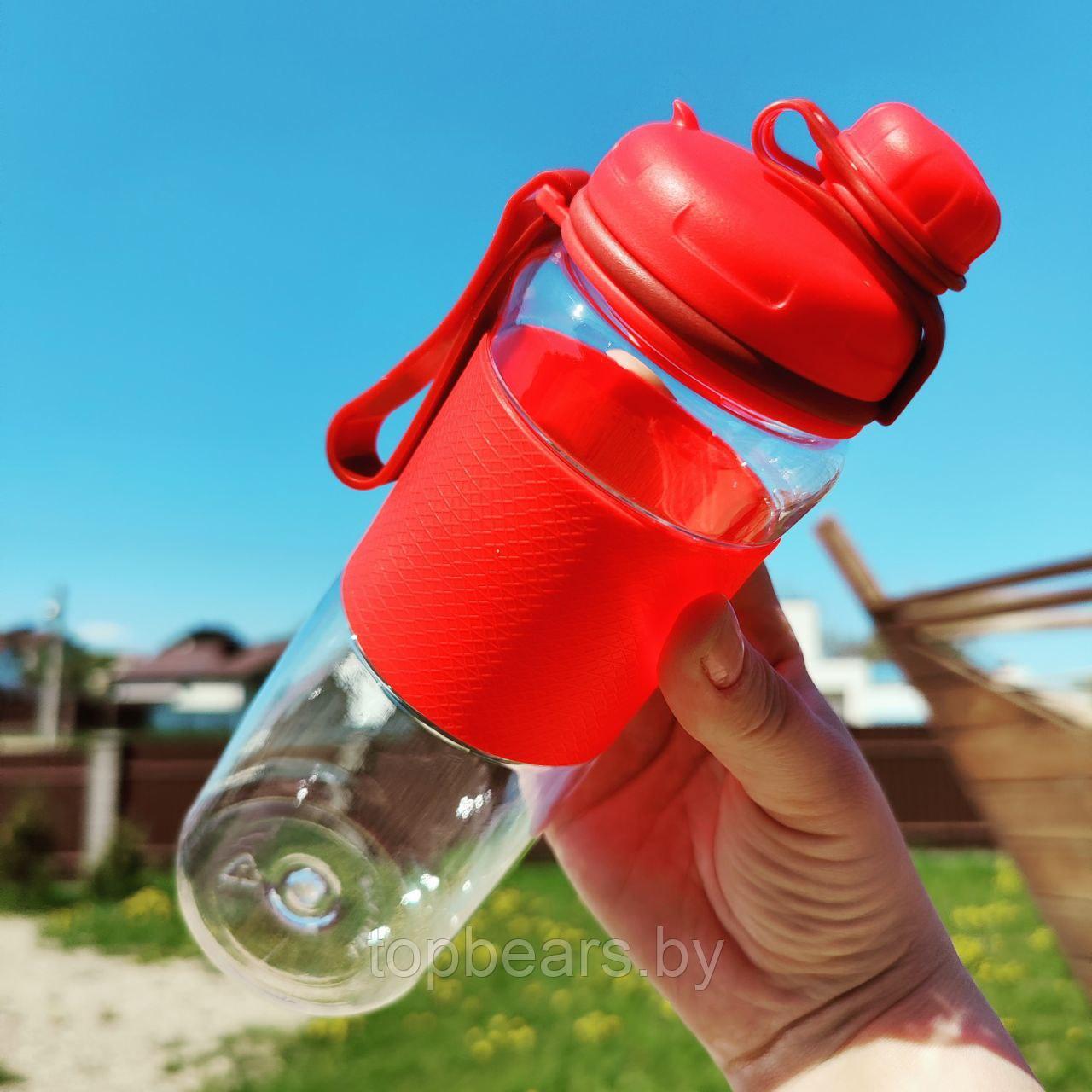 Спортивная бутылка для воды Oriole Tritan, 600 мл Красный