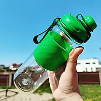 Спортивная бутылка для воды Oriole Tritan, 600 мл Зеленый