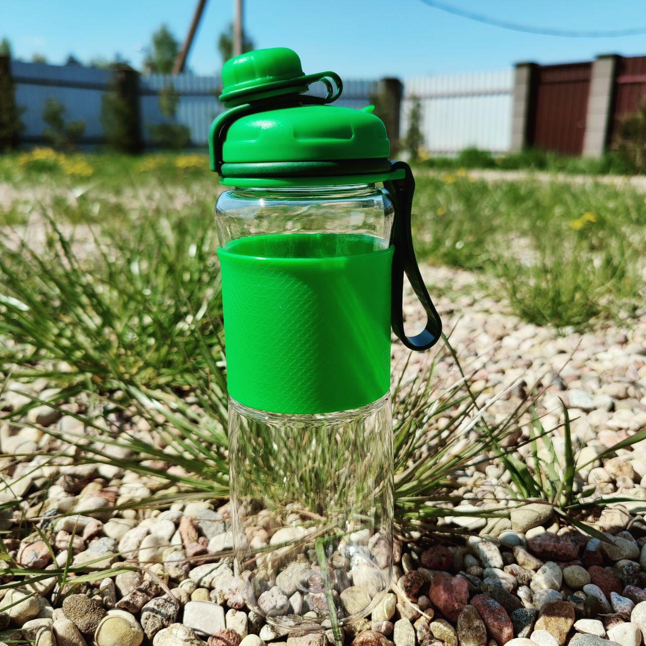 Спортивная бутылка для воды Oriole Tritan, 600 мл Зеленый - фото 6 - id-p199384574