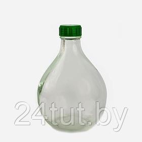 Бутыль 82-005-ГВ53 «Дамижана 7л» прозрачная с крышкой