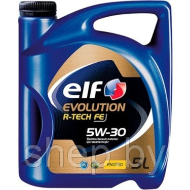 Моторное масло ELF EVOLUTION R-TECH FE 5W-30 5L - фото 1 - id-p205641360