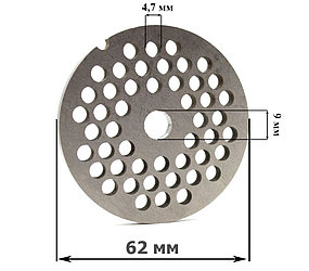 Решетка средняя 4 мм мясорубки Redmond RMG-1203, RMG-1205-8