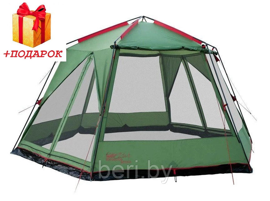 TLT-033 Палатка, шатер Tramp Lite Mosquito, зеленый - фото 1 - id-p206818134