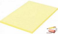 Бумага цветная Color Mono, А4, плотность 80 г/м2, желтый, пастель, 50 листов