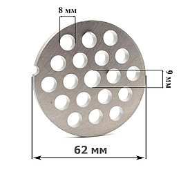 Решетка крупная 8 мм мясорубки Redmond RMG-1203, RMG-1205-8