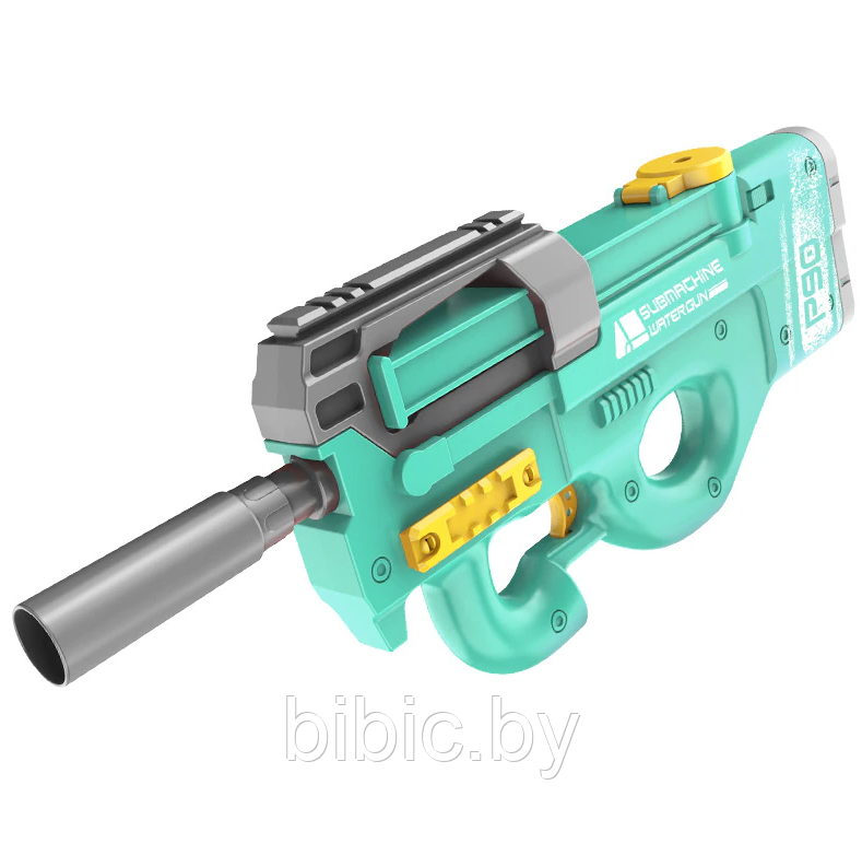 Детский водный пистолет высокого качества на аккумуляторе(2 цвета) для игры детей подростков мальчиков девочек - фото 2 - id-p206822195