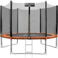 Батут Atlas Sport 252 см - 8ft Pro (3 ноги, оранжевый)