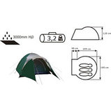 Кемпинговая палатка Acamper Acco 3 (зеленый), фото 5