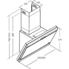 Кухонная вытяжка Akpo Kastos 60 WK-4 (черный) - фото 4 - id-p206821900