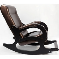 Кресло-качалка Бастион 2 с подножкой (темно-коричневый) - фото 2 - id-p206821192