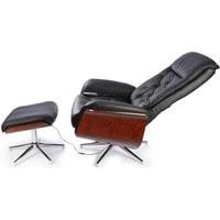 Массажное кресло Calviano 95 с пуфом (черный) - фото 5 - id-p206821297