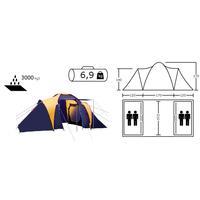 Кемпинговая палатка Acamper Sonata 4 - фото 5 - id-p206821666