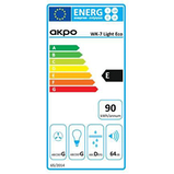 Кухонная вытяжка Akpo WK-7 Light eco 60 (нержавеющая сталь), фото 3