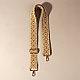 Ручка для сумки «Орнамент», стропа, 140 × 3,8 см, цвет горчичный/золото, фото 2