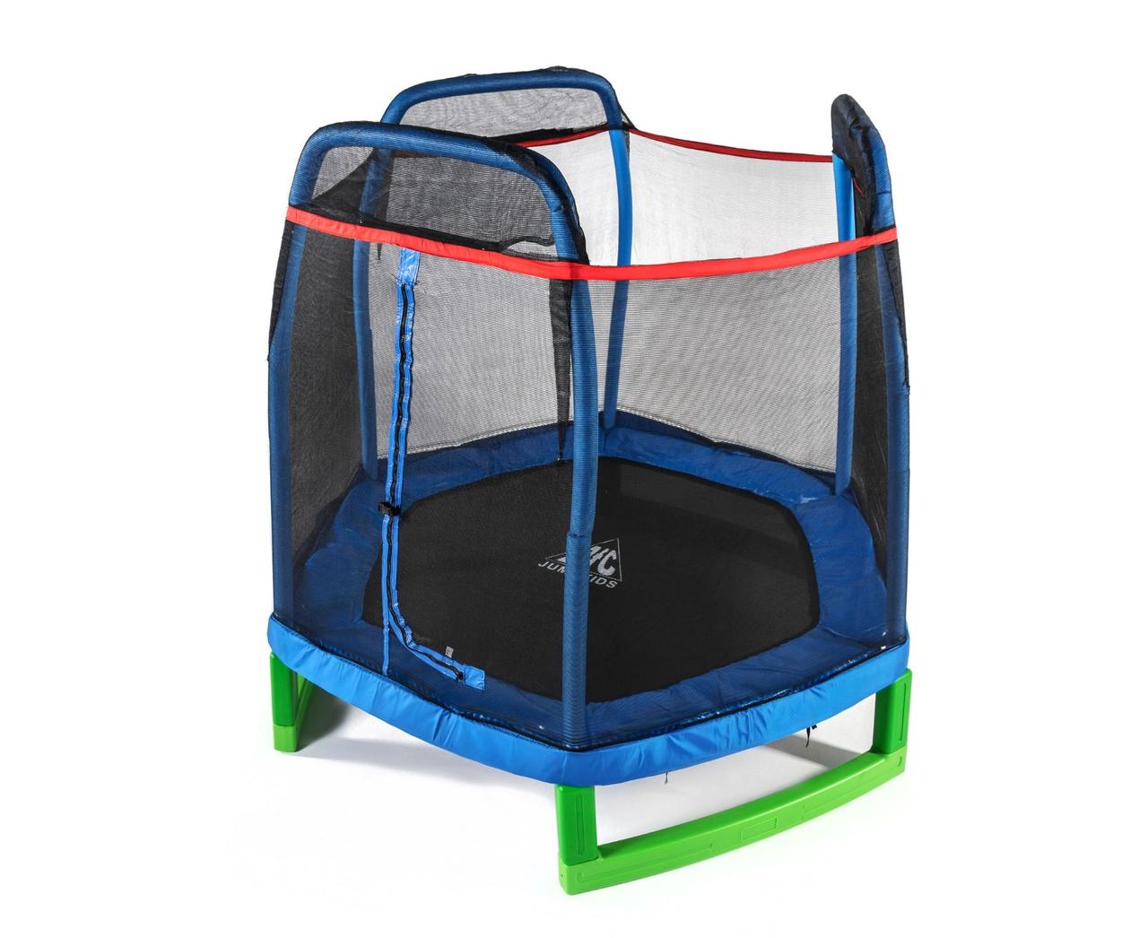 Батут DFC JUMP KIDS 7 синий - фото 2 - id-p154997411