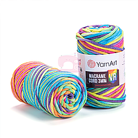 Пряжа для ручного вязания YarnArt Macrame Cord 3мм VR 250 гр цвет 919