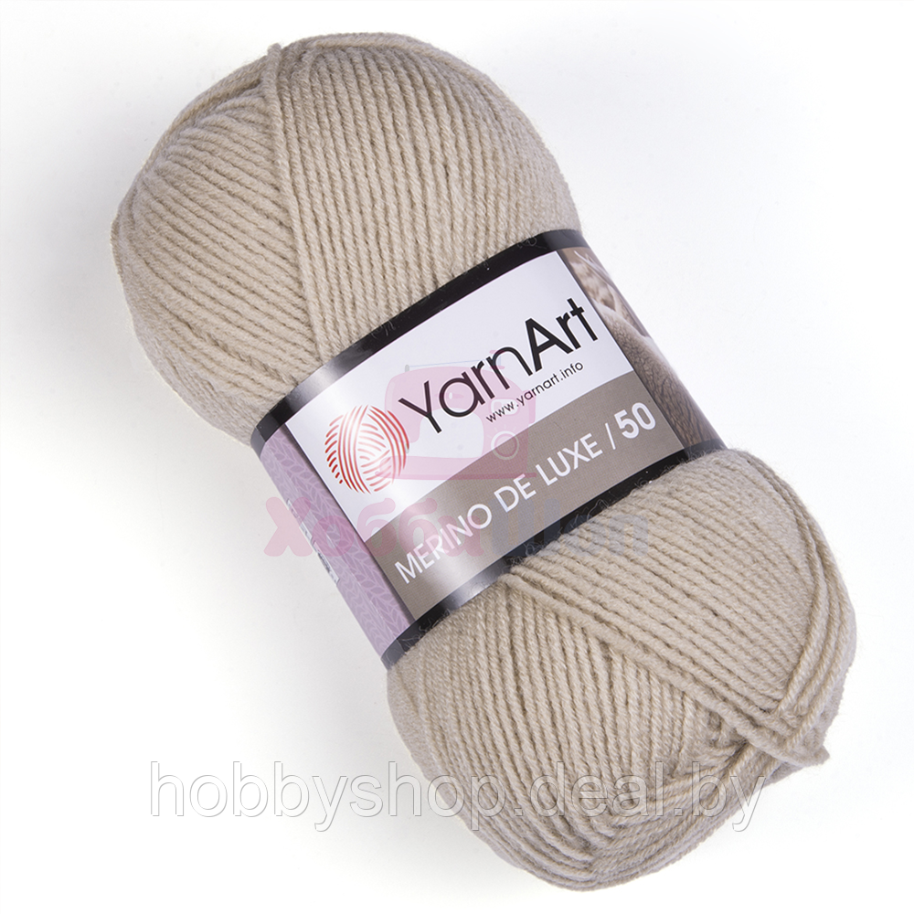 Пряжа для ручного вязания YarnArt Merino De Lux 50 100 гр цвет 33 - фото 1 - id-p206836553