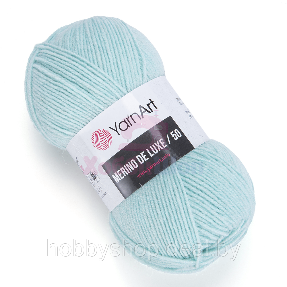 Пряжа для ручного вязания YarnArt Merino De Lux 50 100 гр цвет 215 - фото 1 - id-p206836555