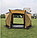 Палатка - шатер туристическая шестиугольная (ДВА ВХОДА), 6-ти местный (360х360х235см) Mircamping,арт. 2905-2TD, фото 5