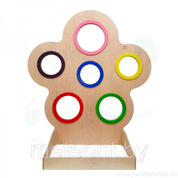 Стойка для метания мячей в цель «Цветочек»