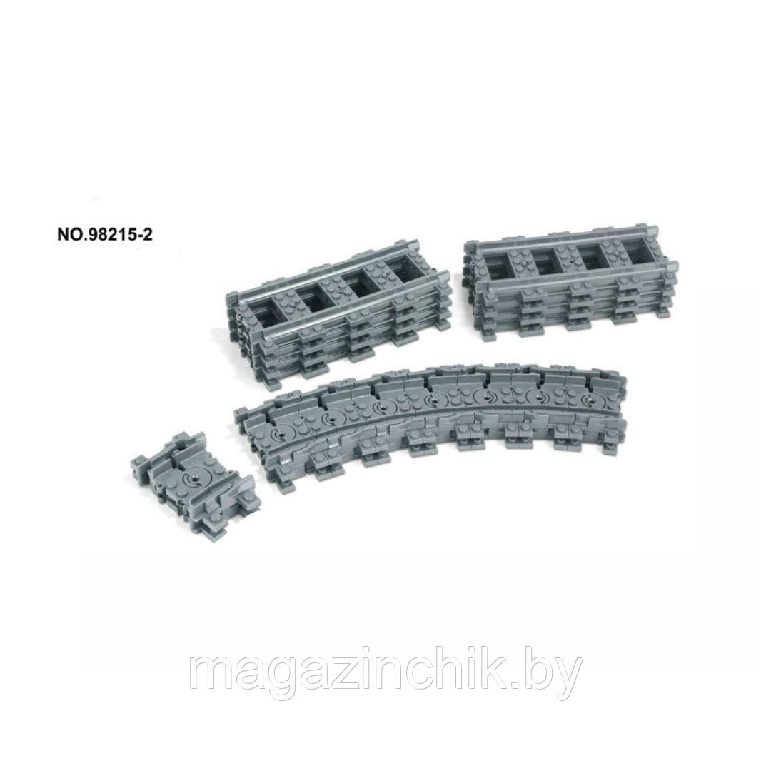 Рельсы гибкие KAZI 98215-2 аналог LEGO (Лего) 7499 - фото 5 - id-p134050208