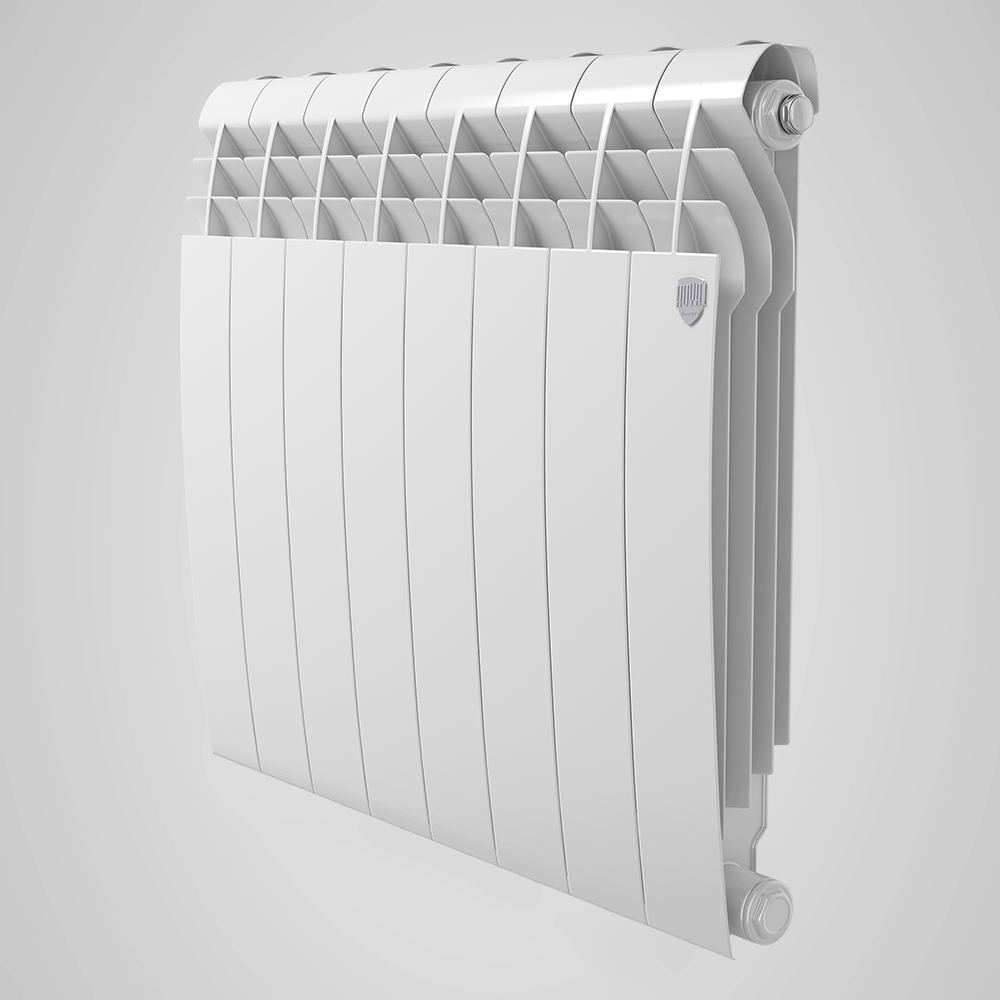 Радиатор отопления биметаллический Royal Thermo BiLiner 500 (белый)
