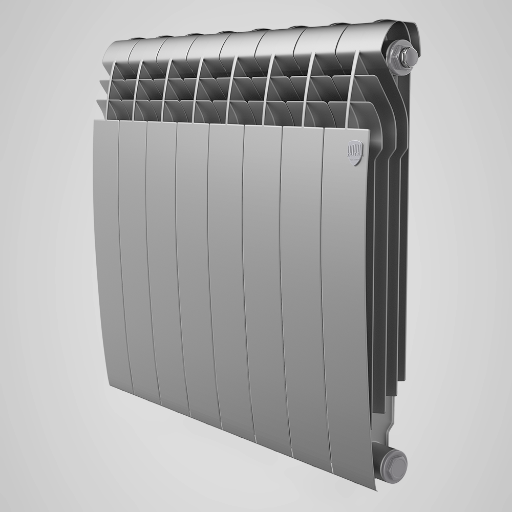 Радиатор отопления биметаллический Royal Thermo BiLiner 500 (серебристый) 10 - фото 1 - id-p207046410