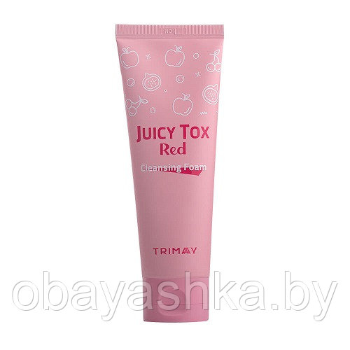 Фруктовая пенка для умывания Trimay Juicy Tox Red Cleansing Foam - фото 1 - id-p206862703