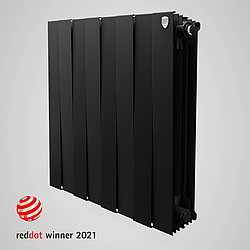 Радиатор отопления биметаллический Royal Thermo Piano Forte 500 (черный)