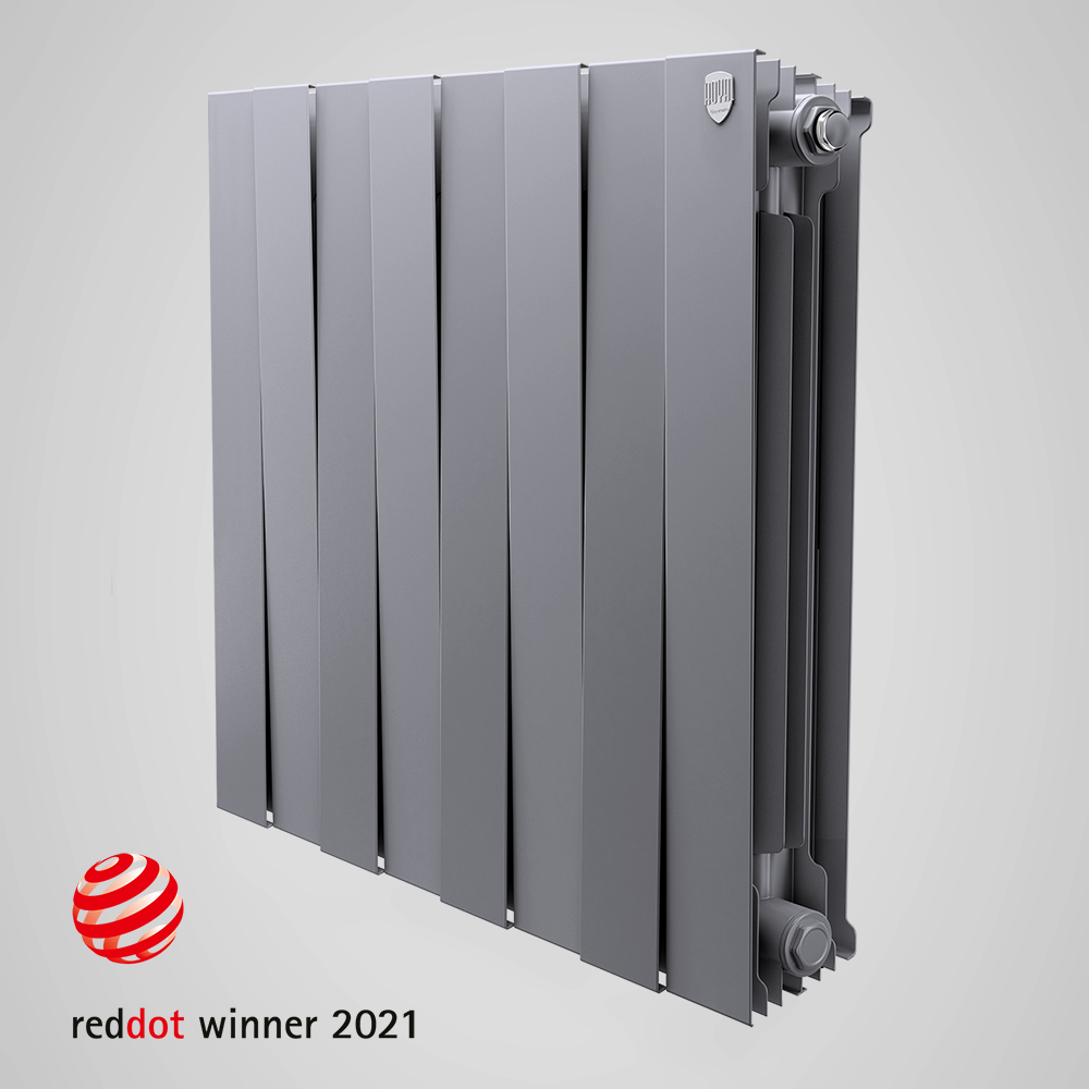 Радиатор отопления биметаллический Royal Thermo Piano Forte 500 (серебристый) - фото 1 - id-p206867040