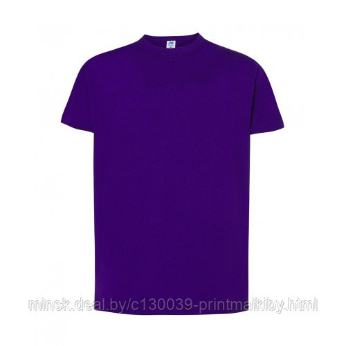 Футболка (майка) мужская REGULAR T-SHIRT MAN TSRA 150 PURPLE. - фото 1 - id-p178632798