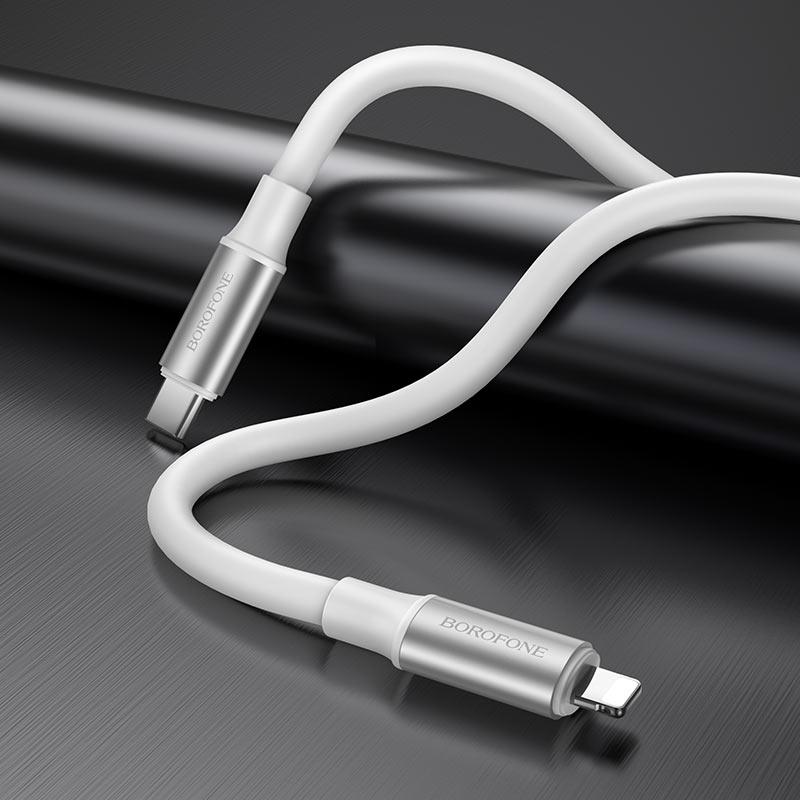 USB дата-кабель Type-C на Lightning Borofone BX82 1m - фото 3 - id-p206875057