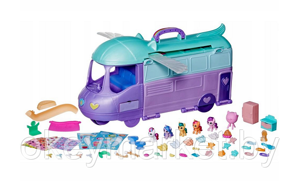 Игровой набор Hasbro My Little Pony волшебный пони-автобус F7650, фото 3