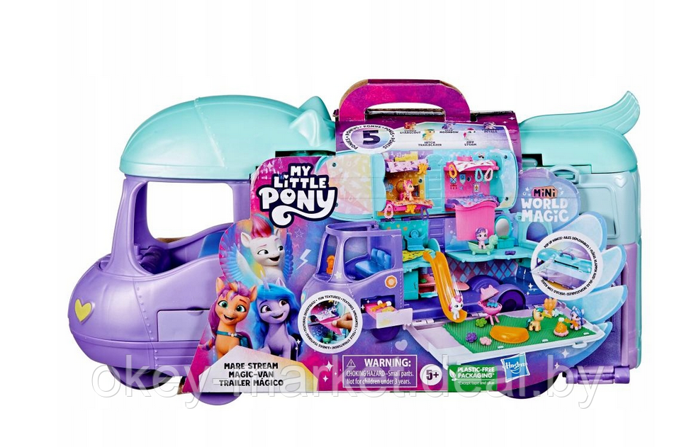 Игровой набор Hasbro My Little Pony волшебный пони-автобус F7650 - фото 3 - id-p206876367