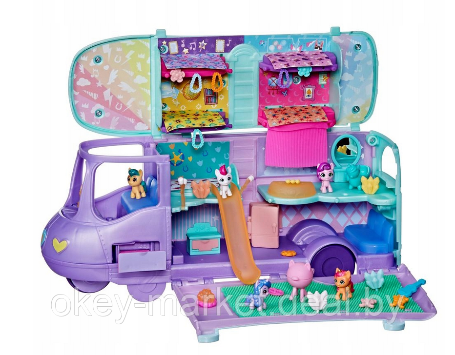 Игровой набор Hasbro My Little Pony волшебный пони-автобус F7650 - фото 1 - id-p206876367