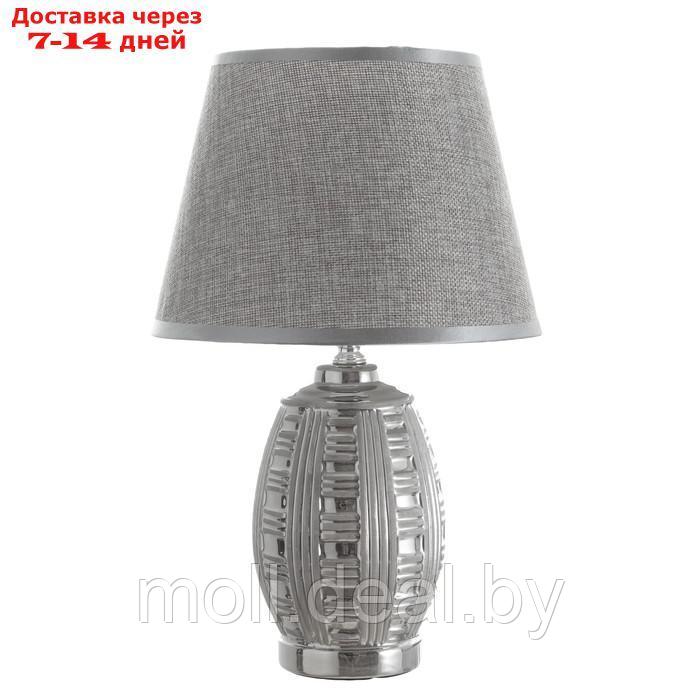 Настольная лампа "Мессина" Е14 40Вт хром 22,5х22,5х35 см - фото 7 - id-p206810377