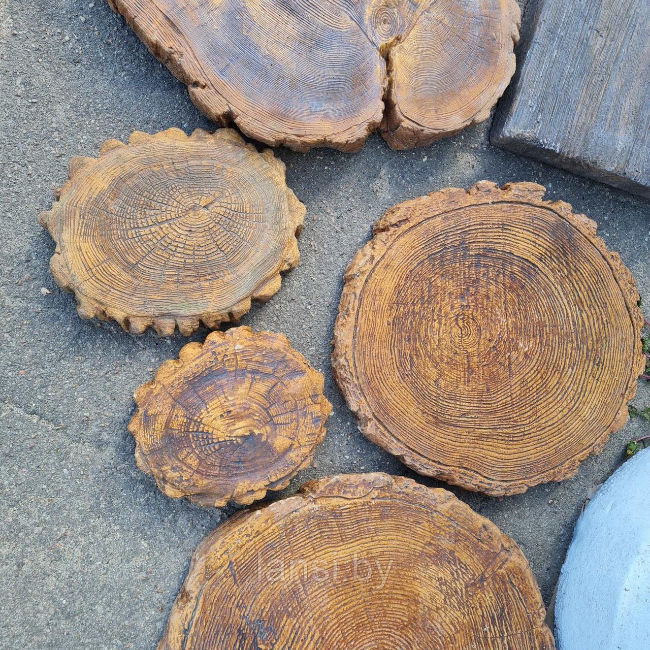 Плитка для пошаговых дорожек "Срез дерева 3" - фото 6 - id-p206877509
