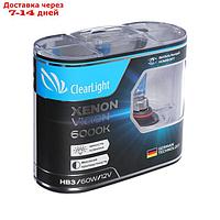 Лампа автомобильная Clearlight XenonVision HB3, 12 В, 60 Вт, набор 2 шт